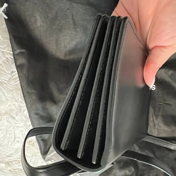 SAINT LAURENT Calfskin Monogram Small Dylan Shoulder Bag in Black - Picture 9 of 11